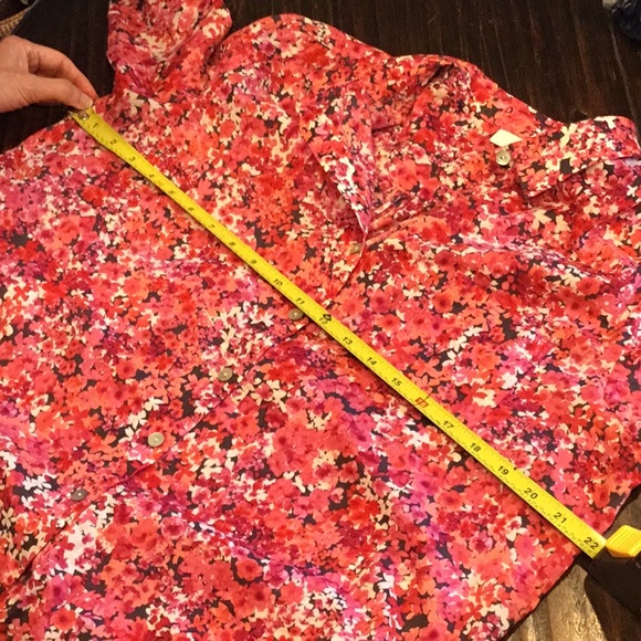 J.Jill Blouse Petite Medium - Picture 4 of 6